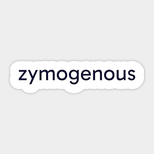 Zymogenous Sticker